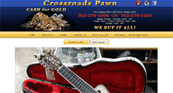 Desktop Screenshot of crossroadpawn.com